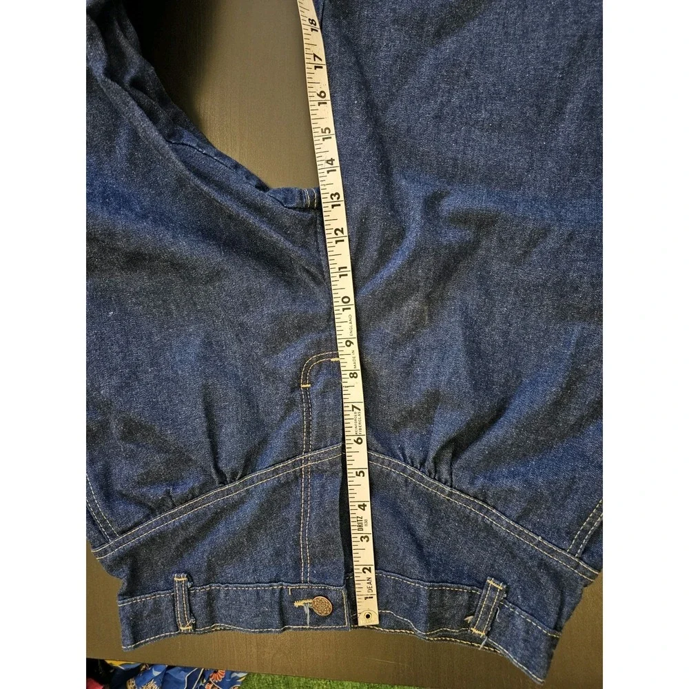 Vintage 60s Beeline Fashions High Rise Yoke Front Bareback‎ Taper Leg Mom Jeans